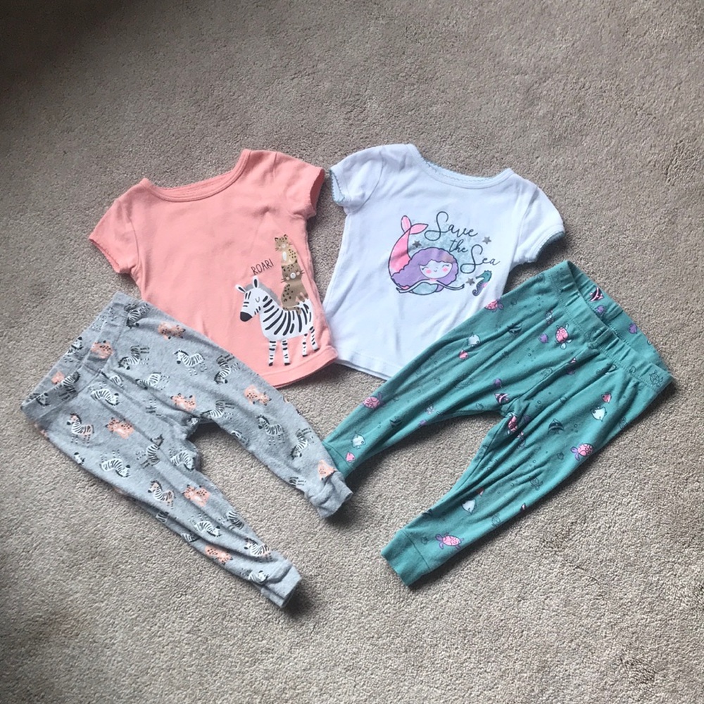 Set of Two Wonder Nation Pajamas